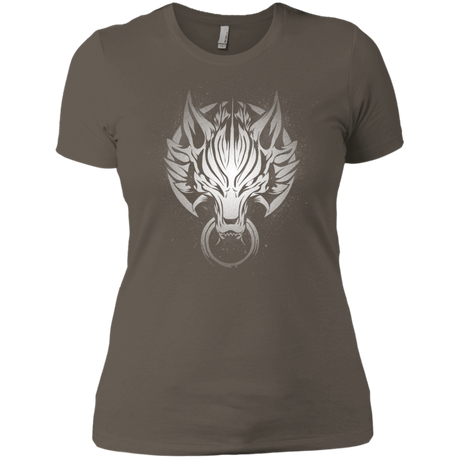 T-Shirts Warm Grey / X-Small Cloudy Wolf Women's Premium T-Shirt