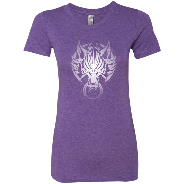 T-Shirts Purple Rush / S Cloudy Wolf Women's Triblend T-Shirt
