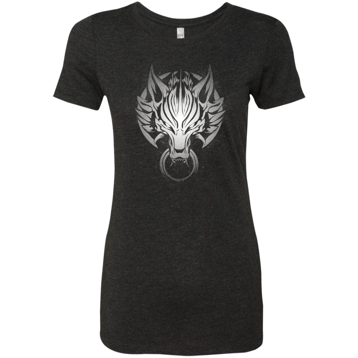 Cloudy Wolf Women's Triblend T-Shirt