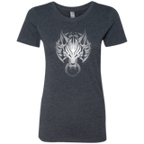 T-Shirts Vintage Navy / S Cloudy Wolf Women's Triblend T-Shirt