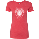 T-Shirts Vintage Red / S Cloudy Wolf Women's Triblend T-Shirt