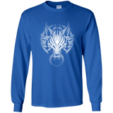 Cloudy Wolf Youth Long Sleeve T-Shirt