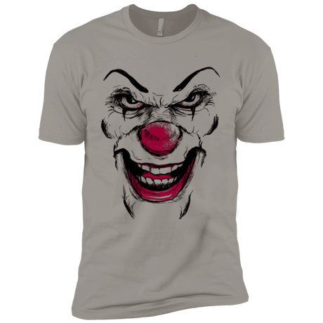 T-Shirts Light Grey / YXS Clown Face Boys Premium T-Shirt