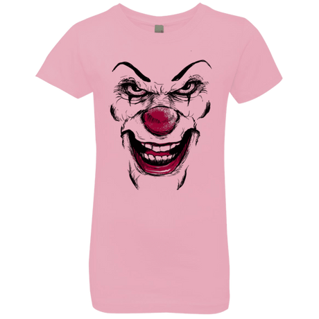 T-Shirts Light Pink / YXS Clown Face Girls Premium T-Shirt