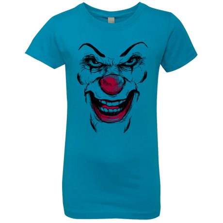 T-Shirts Turquoise / YXS Clown Face Girls Premium T-Shirt