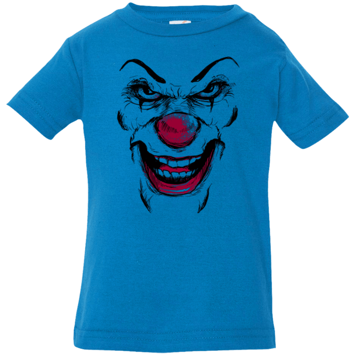 T-Shirts Cobalt / 6 Months Clown Face Infant Premium T-Shirt