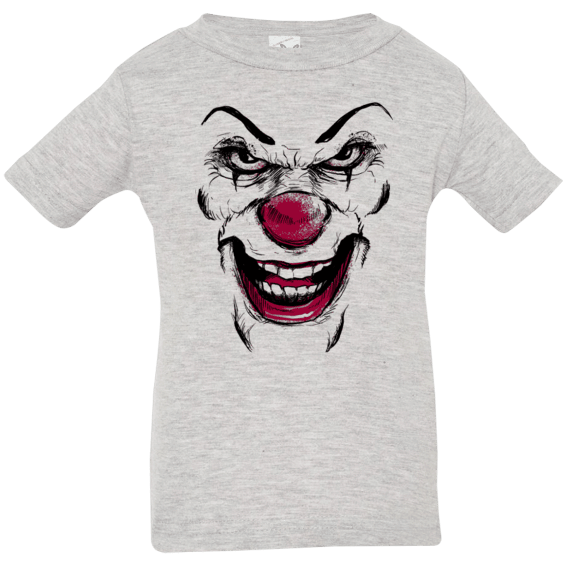 T-Shirts Heather / 6 Months Clown Face Infant Premium T-Shirt