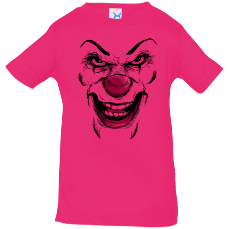 T-Shirts Hot Pink / 6 Months Clown Face Infant Premium T-Shirt