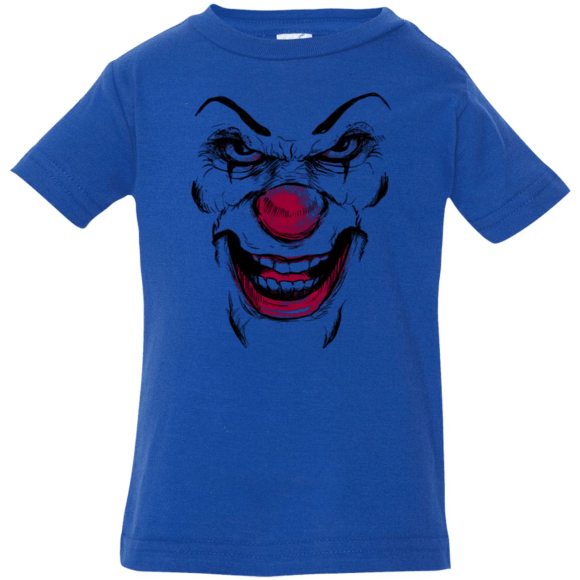 T-Shirts Royal / 6 Months Clown Face Infant Premium T-Shirt