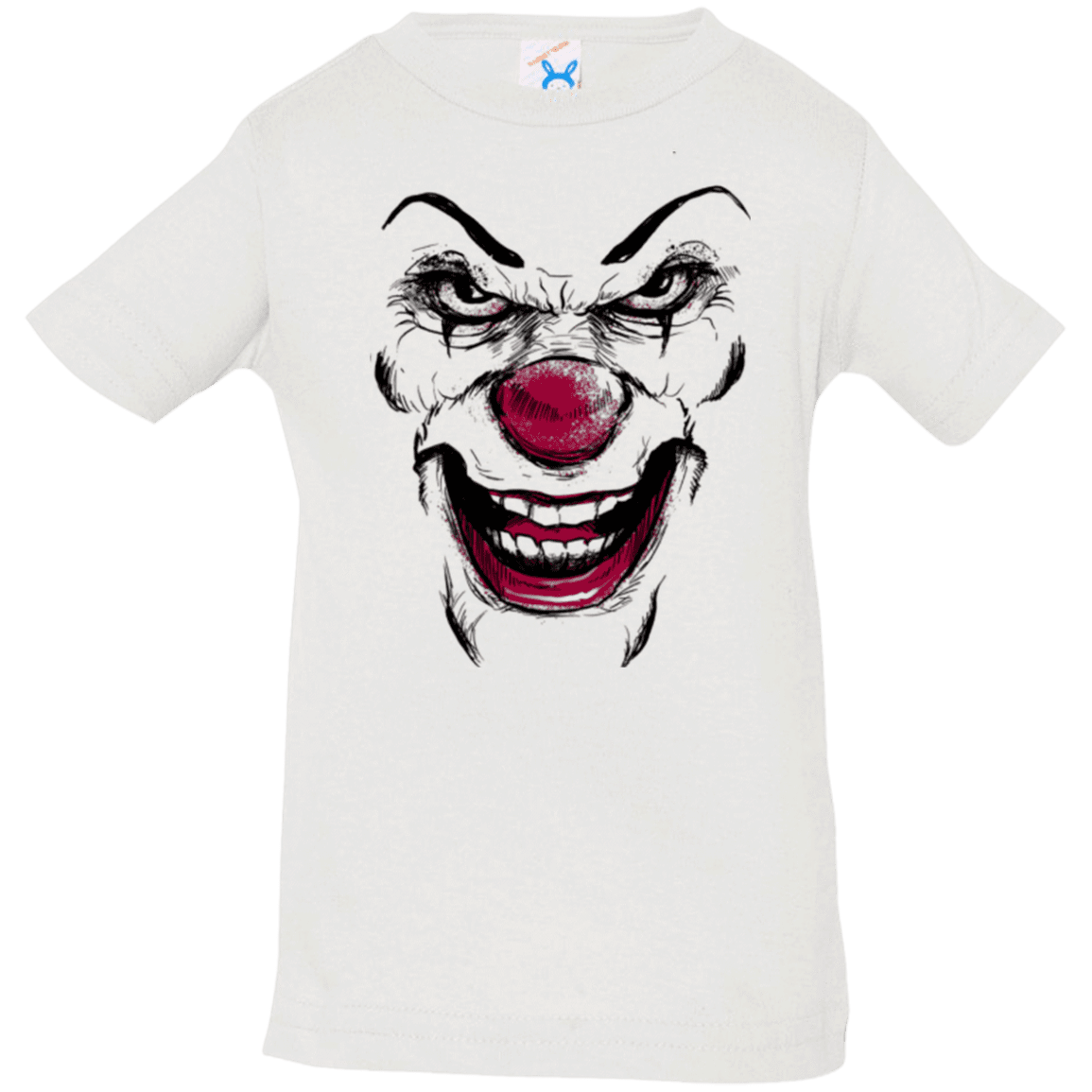 T-Shirts White / 6 Months Clown Face Infant Premium T-Shirt