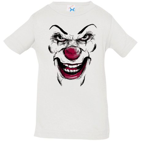 T-Shirts White / 6 Months Clown Face Infant Premium T-Shirt