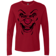 T-Shirts Cardinal / Small Clown Face Men's Premium Long Sleeve