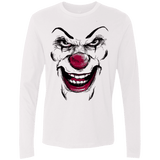 T-Shirts White / Small Clown Face Men's Premium Long Sleeve