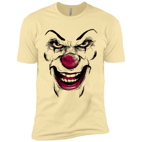 T-Shirts Banana Cream / X-Small Clown Face Men's Premium T-Shirt