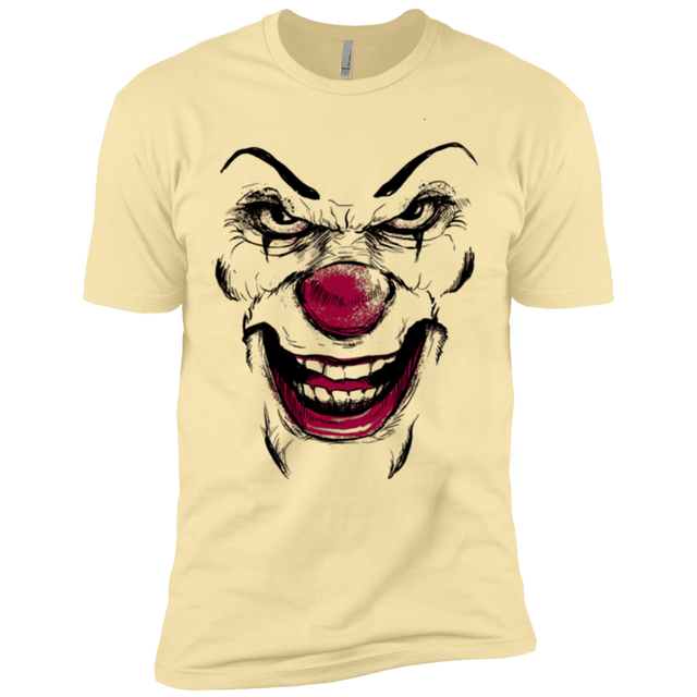 T-Shirts Banana Cream / X-Small Clown Face Men's Premium T-Shirt
