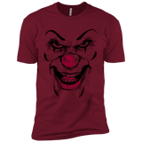 T-Shirts Cardinal / X-Small Clown Face Men's Premium T-Shirt