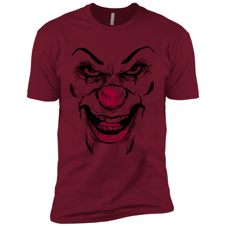 T-Shirts Cardinal / X-Small Clown Face Men's Premium T-Shirt