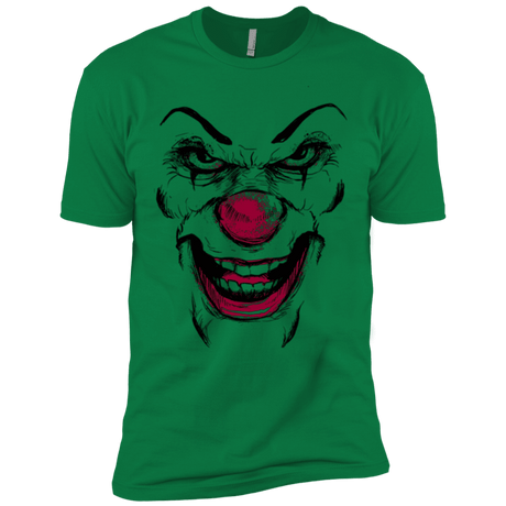 T-Shirts Kelly Green / X-Small Clown Face Men's Premium T-Shirt