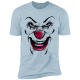 T-Shirts Light Blue / X-Small Clown Face Men's Premium T-Shirt