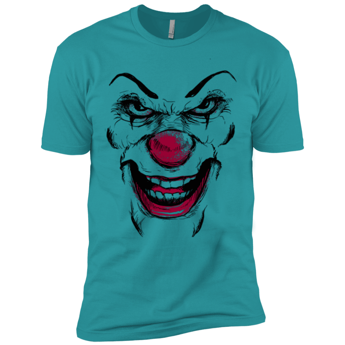 T-Shirts Tahiti Blue / X-Small Clown Face Men's Premium T-Shirt