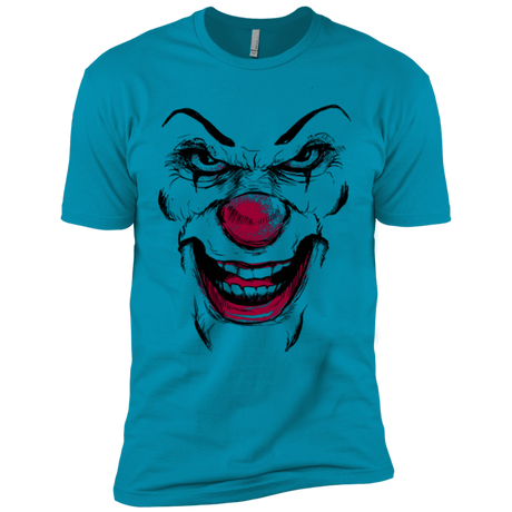 T-Shirts Turquoise / X-Small Clown Face Men's Premium T-Shirt