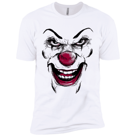 T-Shirts White / X-Small Clown Face Men's Premium T-Shirt