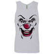 T-Shirts Heather Grey / Small Clown Face Men's Premium Tank Top