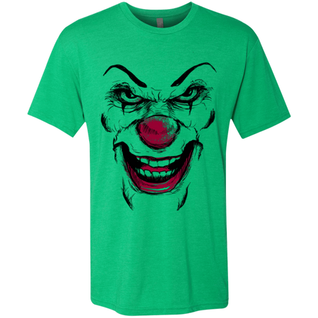 T-Shirts Envy / Small Clown Face Men's Triblend T-Shirt