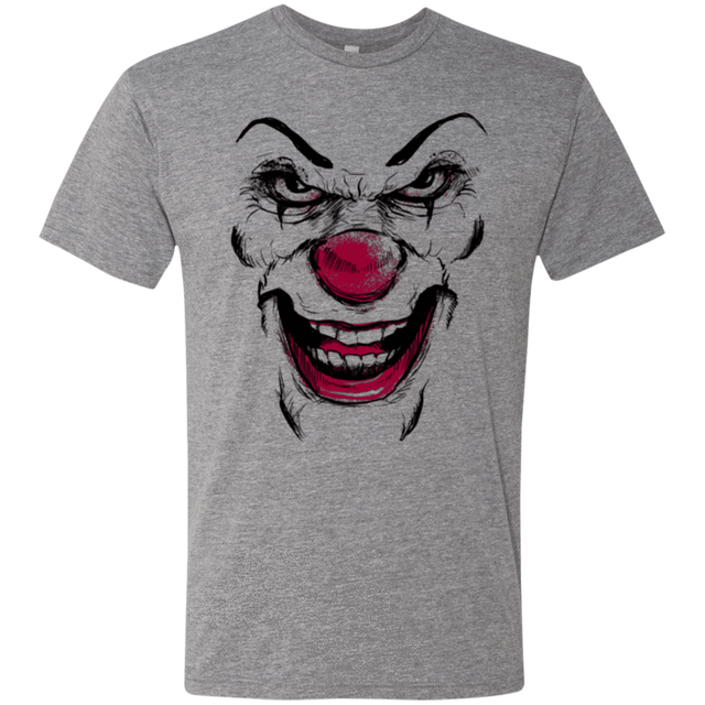 T-Shirts Premium Heather / Small Clown Face Men's Triblend T-Shirt