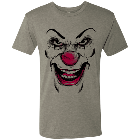 T-Shirts Venetian Grey / Small Clown Face Men's Triblend T-Shirt