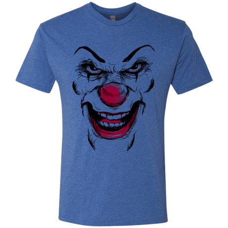 T-Shirts Vintage Royal / Small Clown Face Men's Triblend T-Shirt