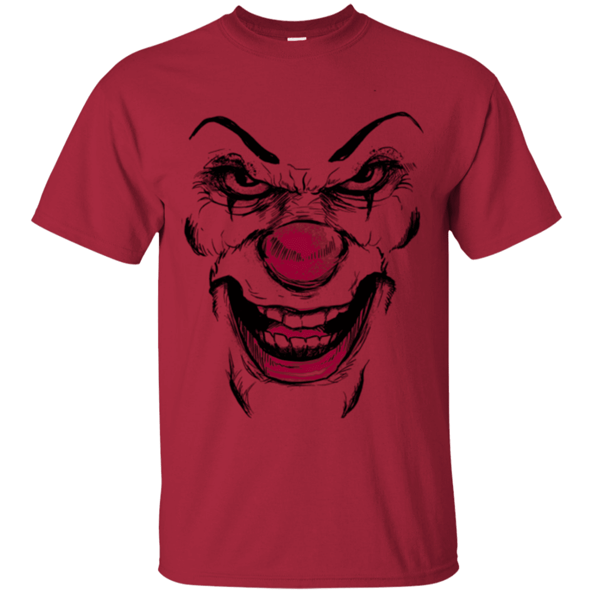 T-Shirts Cardinal / Small Clown Face T-Shirt
