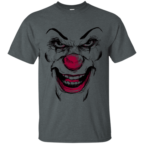 T-Shirts Dark Heather / Small Clown Face T-Shirt