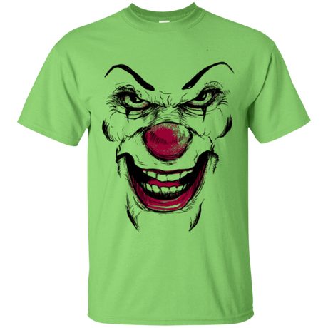 T-Shirts Lime / Small Clown Face T-Shirt