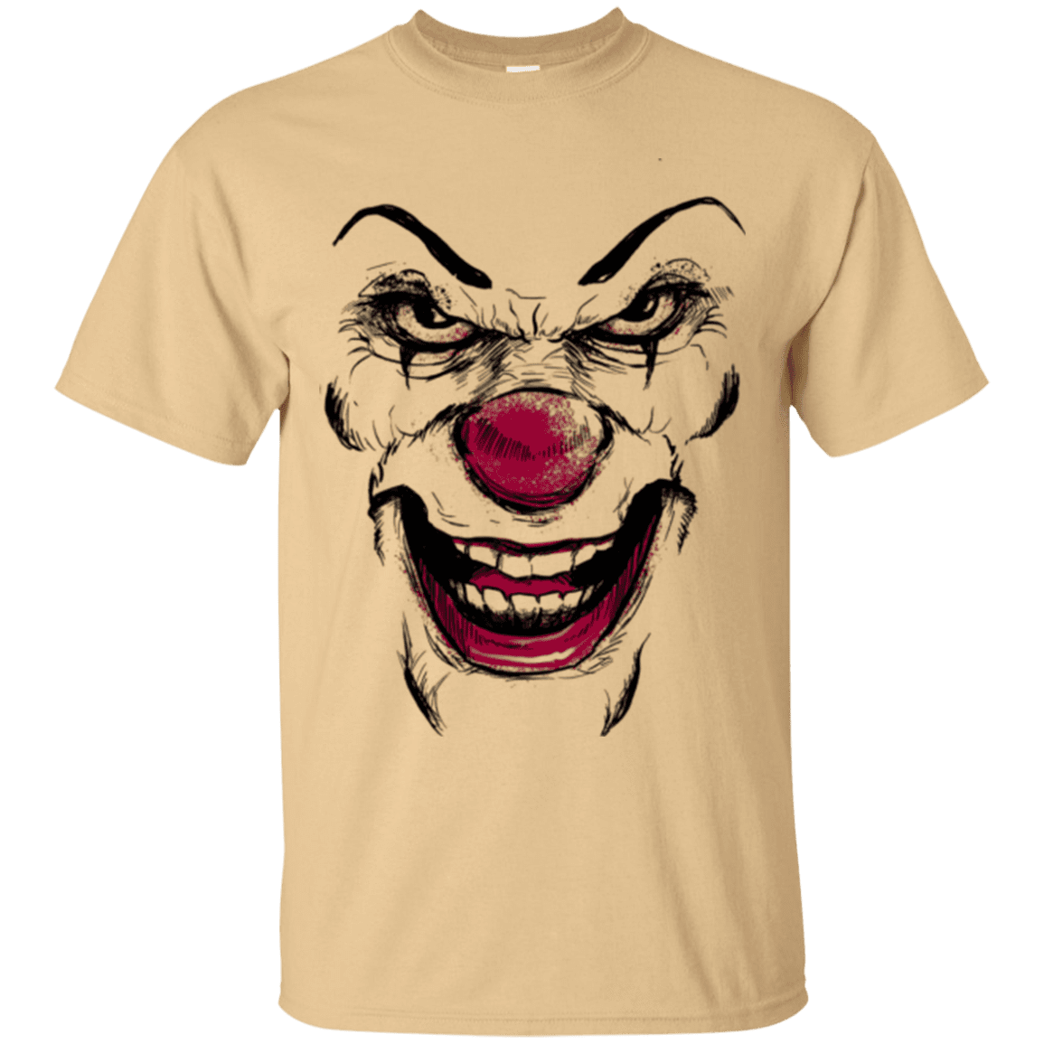 T-Shirts Vegas Gold / Small Clown Face T-Shirt