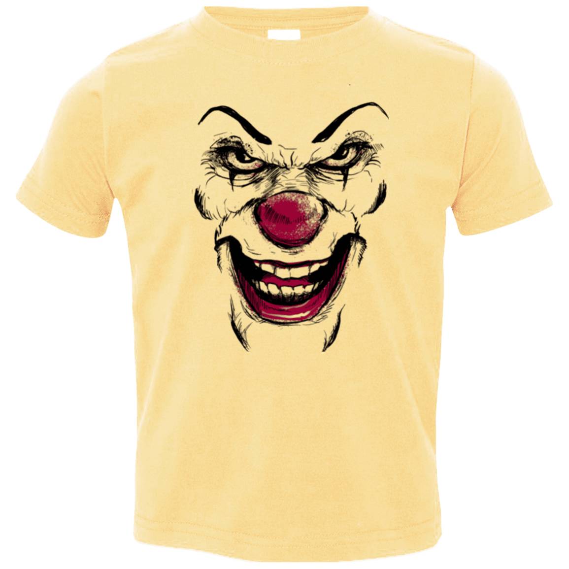 T-Shirts Butter / 2T Clown Face Toddler Premium T-Shirt