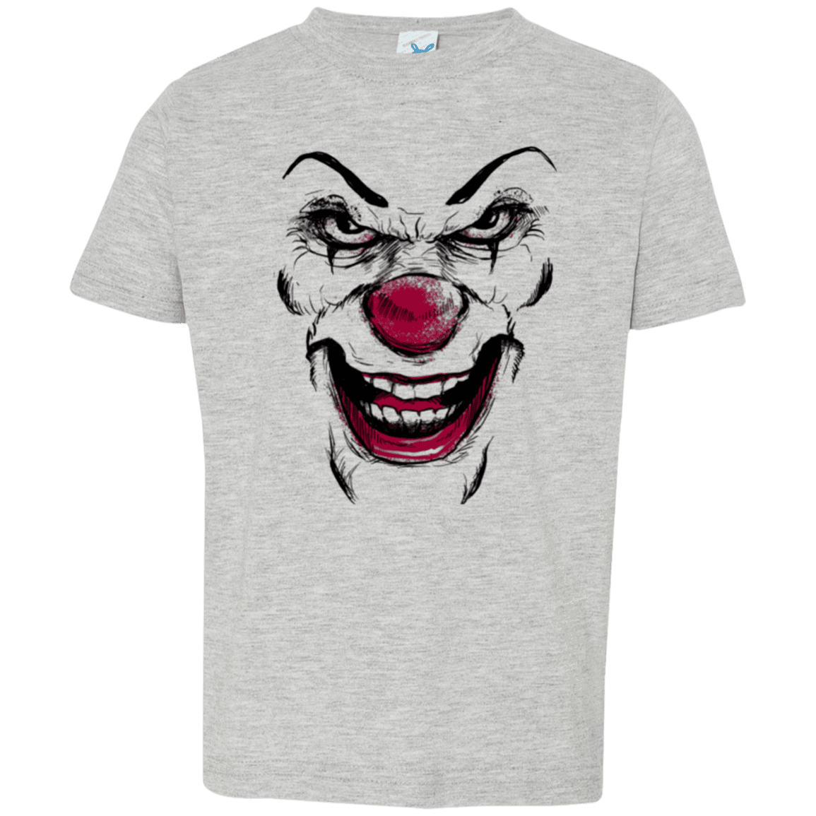 T-Shirts Heather / 2T Clown Face Toddler Premium T-Shirt