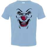 T-Shirts Light Blue / 2T Clown Face Toddler Premium T-Shirt