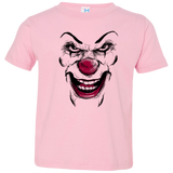 T-Shirts Pink / 2T Clown Face Toddler Premium T-Shirt