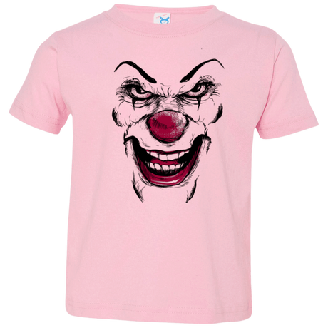 T-Shirts Pink / 2T Clown Face Toddler Premium T-Shirt