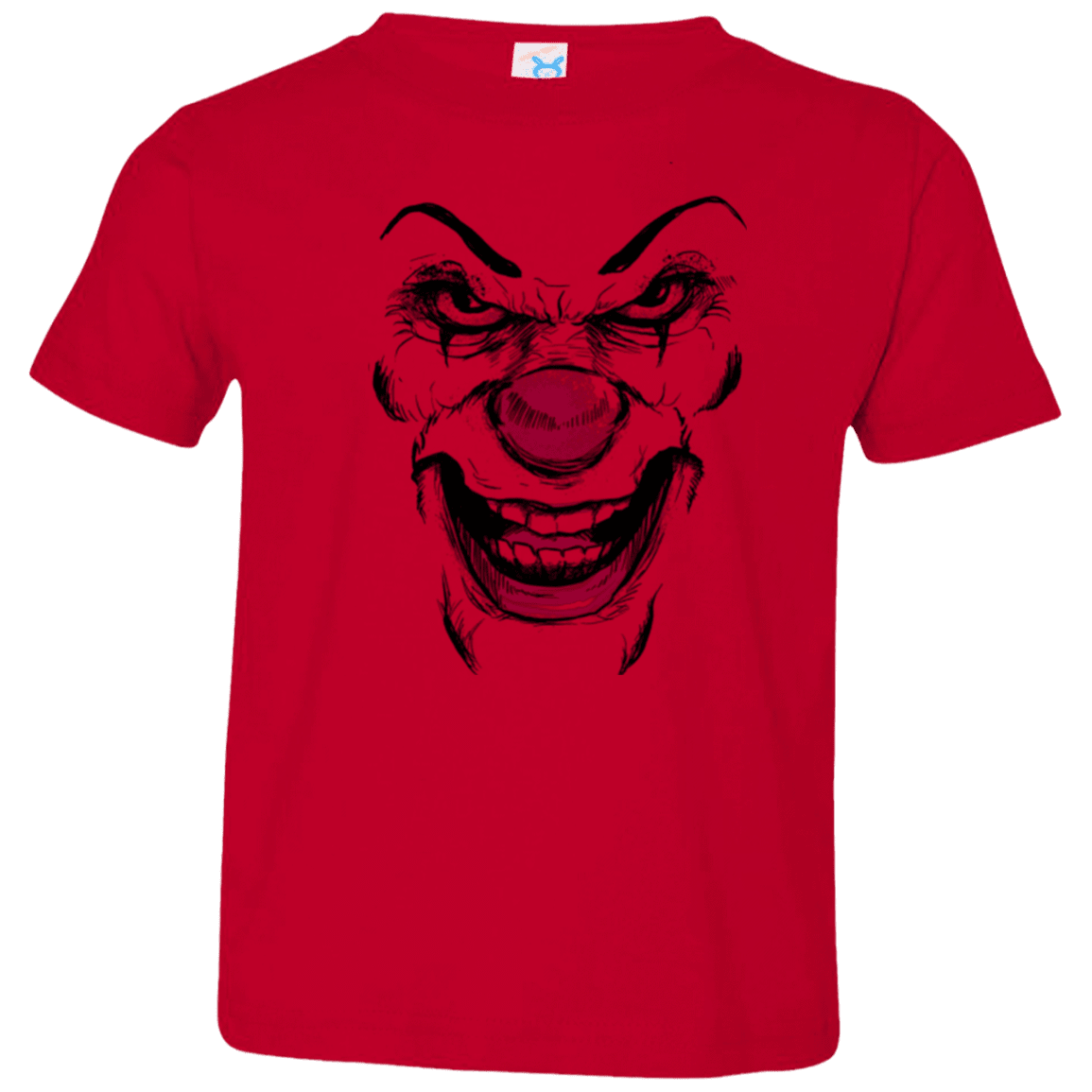 T-Shirts Red / 2T Clown Face Toddler Premium T-Shirt