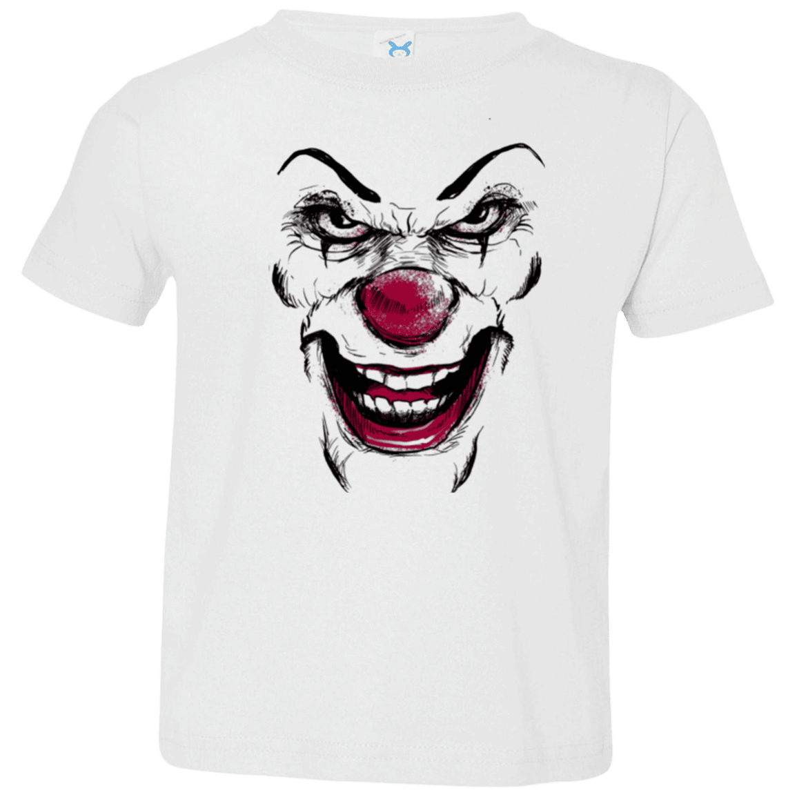 T-Shirts White / 2T Clown Face Toddler Premium T-Shirt