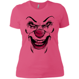 T-Shirts Hot Pink / X-Small Clown Face Women's Premium T-Shirt