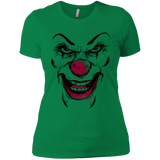 T-Shirts Kelly Green / X-Small Clown Face Women's Premium T-Shirt