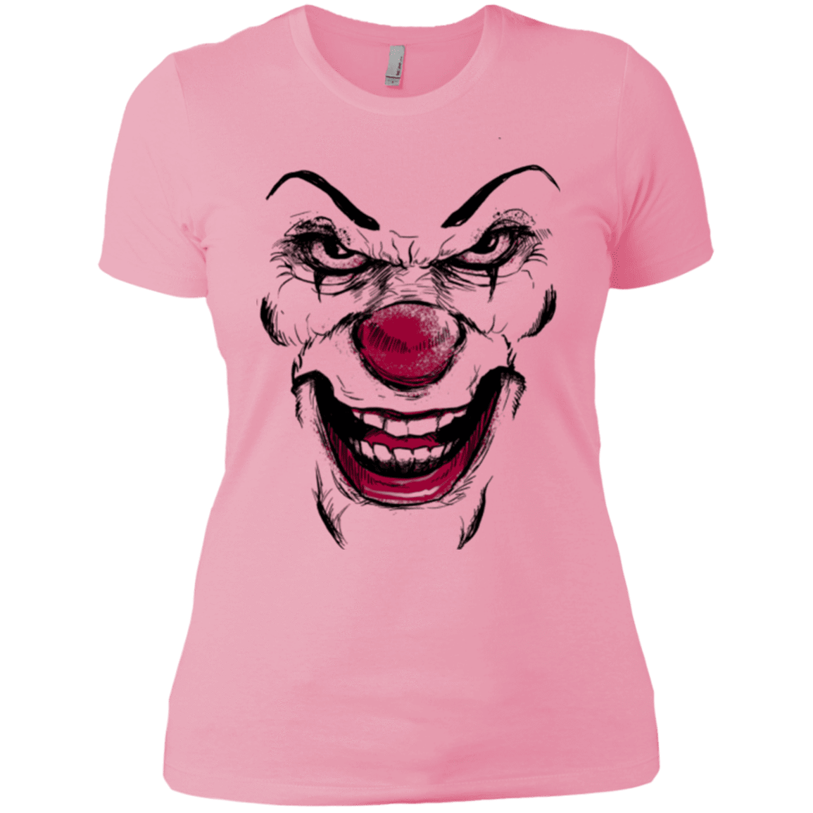 T-Shirts Light Pink / X-Small Clown Face Women's Premium T-Shirt