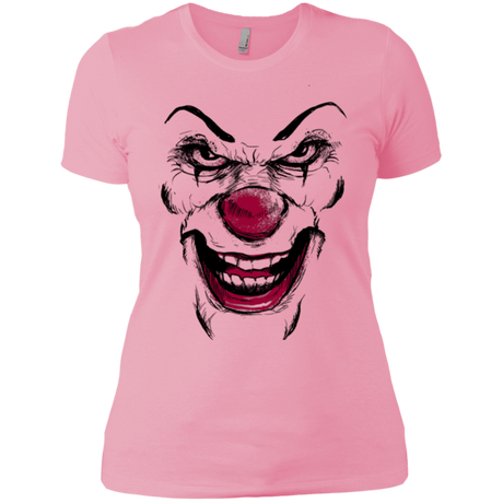 T-Shirts Light Pink / X-Small Clown Face Women's Premium T-Shirt