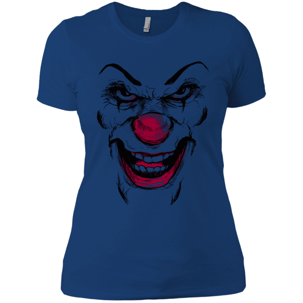 T-Shirts Royal / X-Small Clown Face Women's Premium T-Shirt