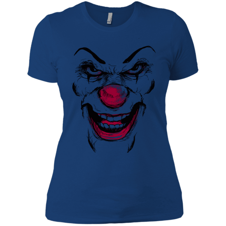 T-Shirts Royal / X-Small Clown Face Women's Premium T-Shirt