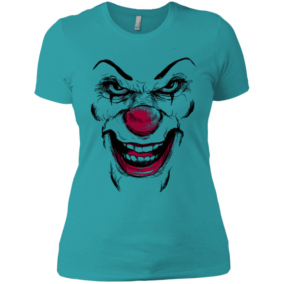 T-Shirts Tahiti Blue / X-Small Clown Face Women's Premium T-Shirt