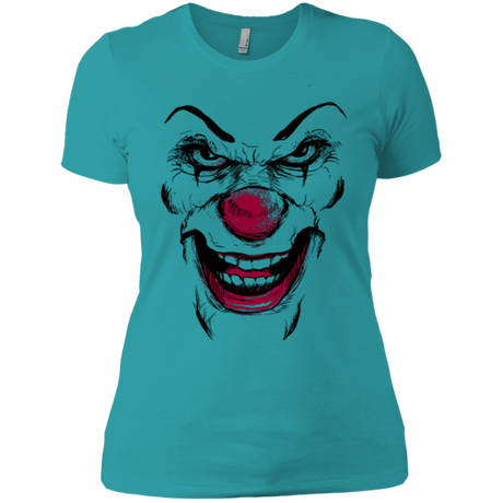 T-Shirts Tahiti Blue / X-Small Clown Face Women's Premium T-Shirt